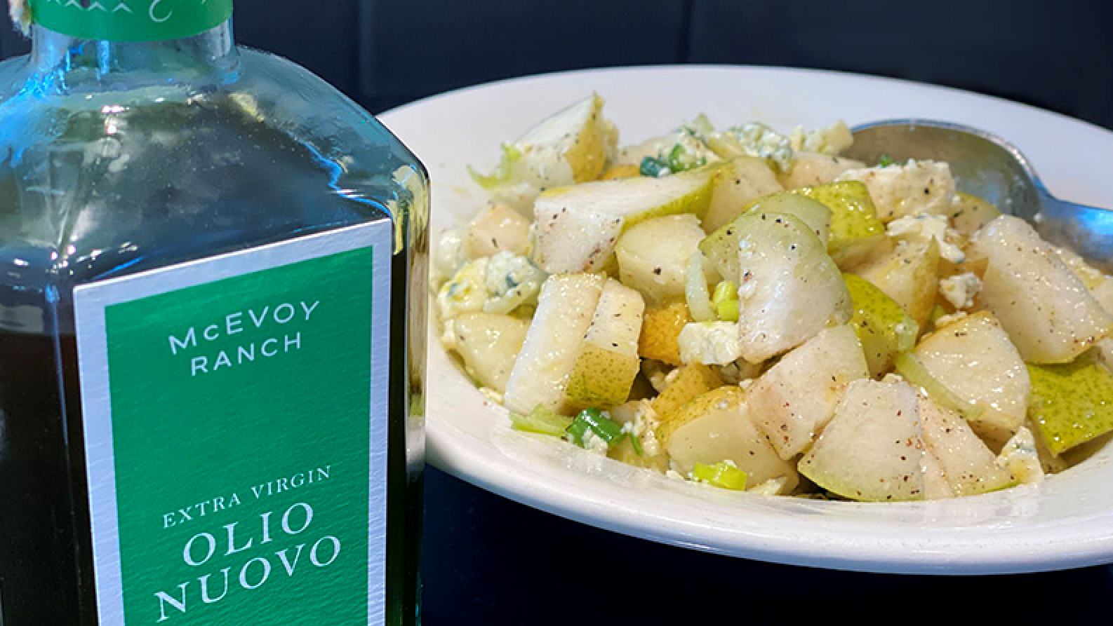 Image of Winter Pear & Blue Cheese Salad