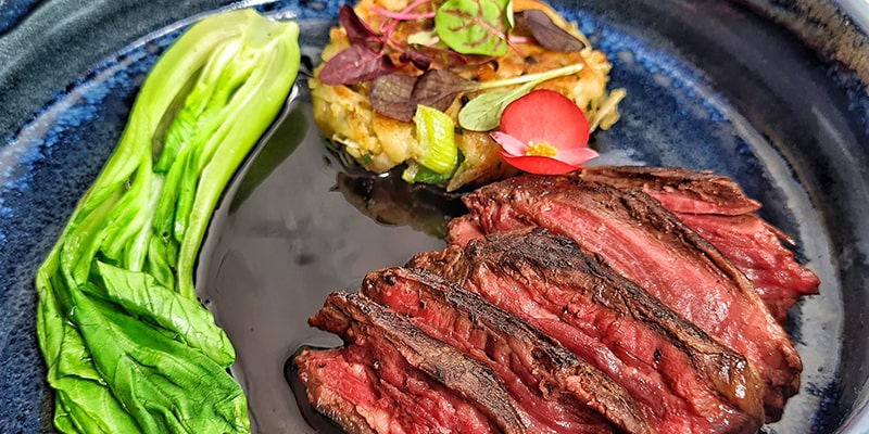 Soy Glazed Beef Onglet Recipe