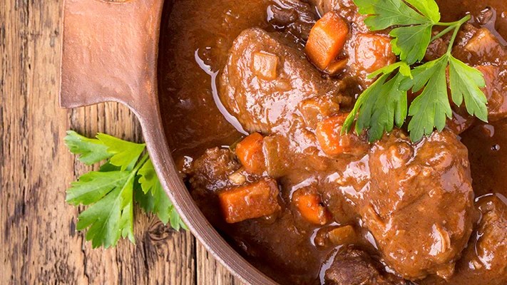 Image of Organic Braised Beef in Guinness Recipe