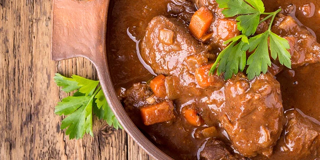 Image of Organic Braised Beef in Guinness Recipe