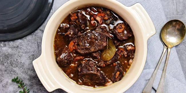 Image of Organic Beef Bourguignon Recipe