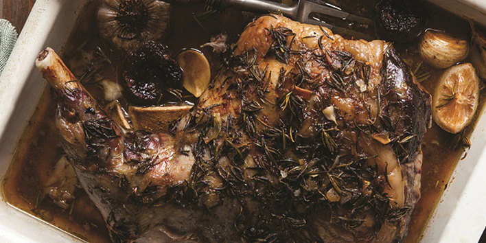 Balsamic Slow Roast Lamb Recipe 