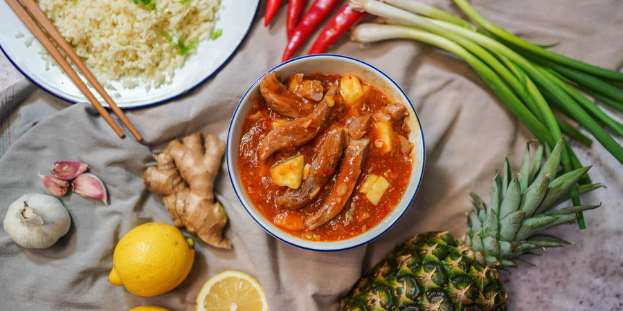 Sweet and Sour Coconut Pork Recipe