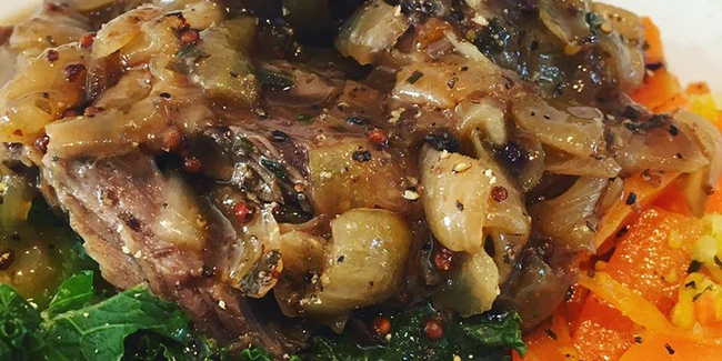 Image of Slow Braised Pork Cheeks Recipe