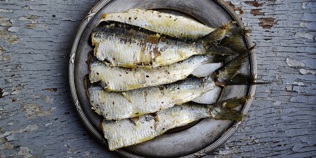 Image of Grilled Sardines with Salsa Verde