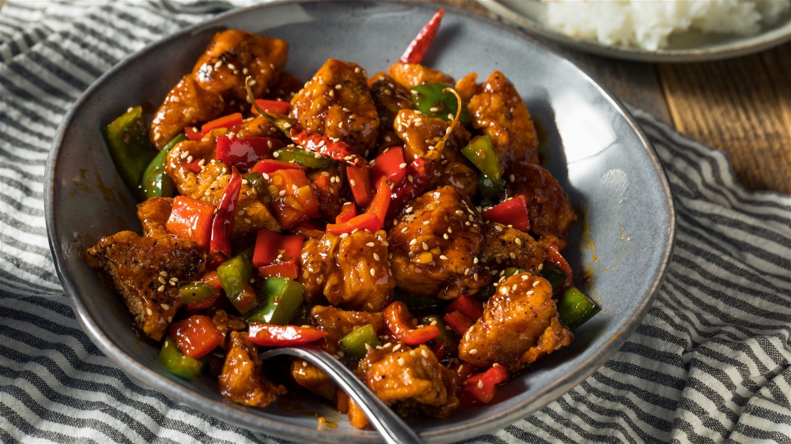 Image of My Favorite Air Fryer Szechuan Chicken