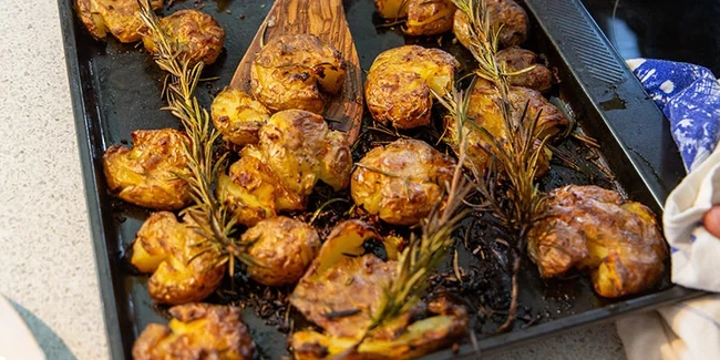 Image of Smashed Potatoes Recipe