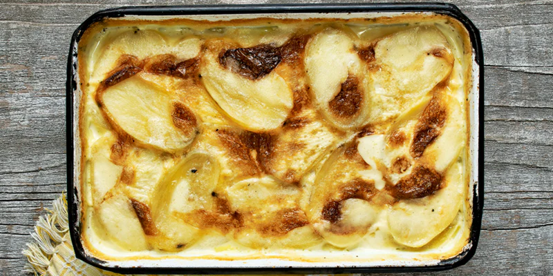Creamy Celeriac Gratin