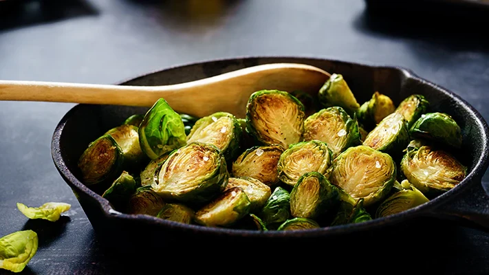 Image of Sprouts with Honey Smoked Bacon