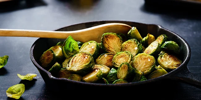 Image of Sprouts with Honey Smoked Bacon