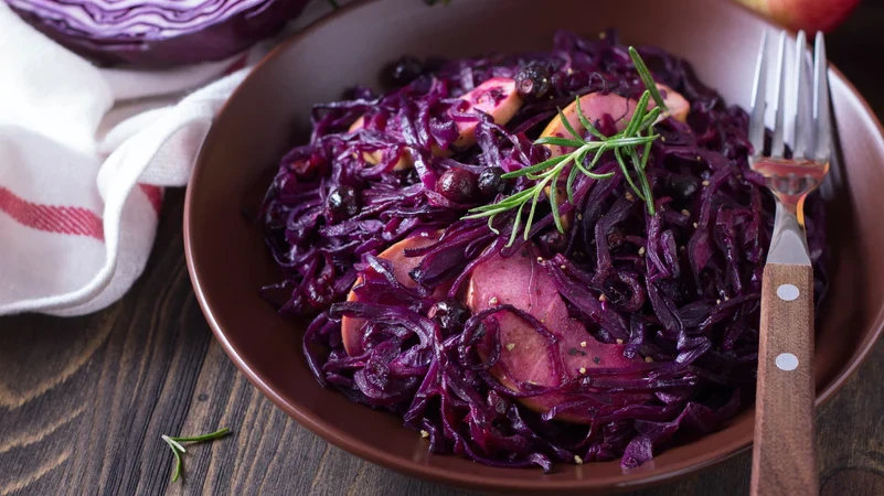Image of Braised Red Cabbage with Apples