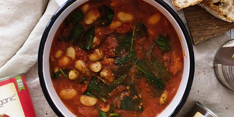 Mr Organic's Spanish Beans with Tomatoes