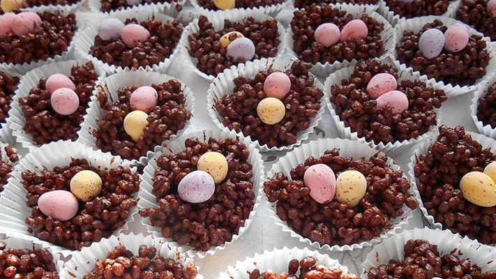Image of Easter Chocolate Nests Recipe