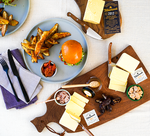 Image of Truffle Wagyu Cheeseburger with Steak Fries