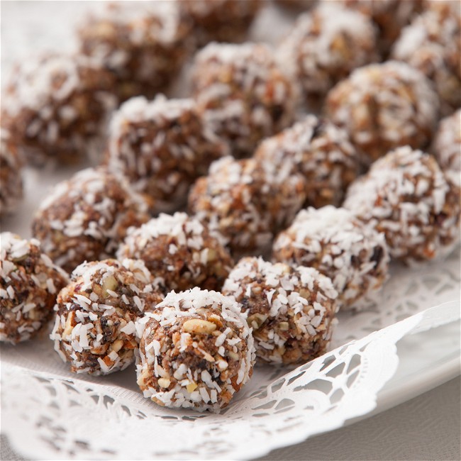 Image of Cacao Coconut  Energy Balls