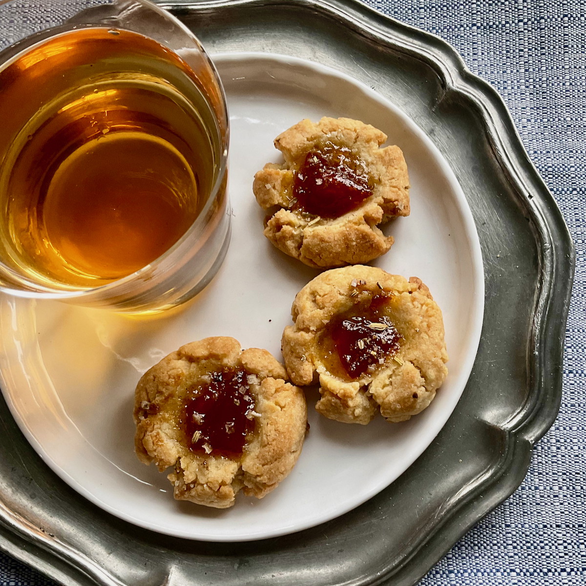 Thumbprint Cookies with Kumquat