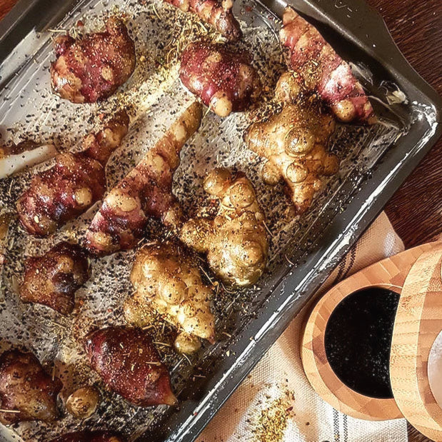 Roasted Jerusalem Artichokes