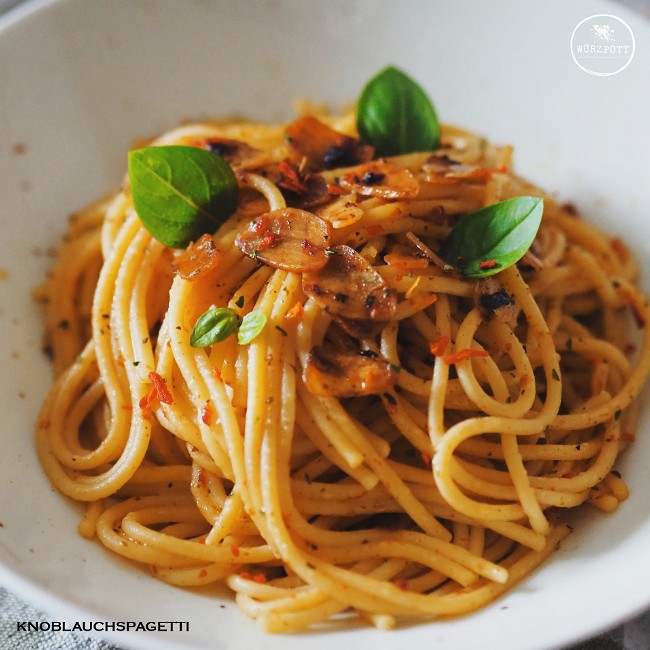 Image of Knoblauchspagetti