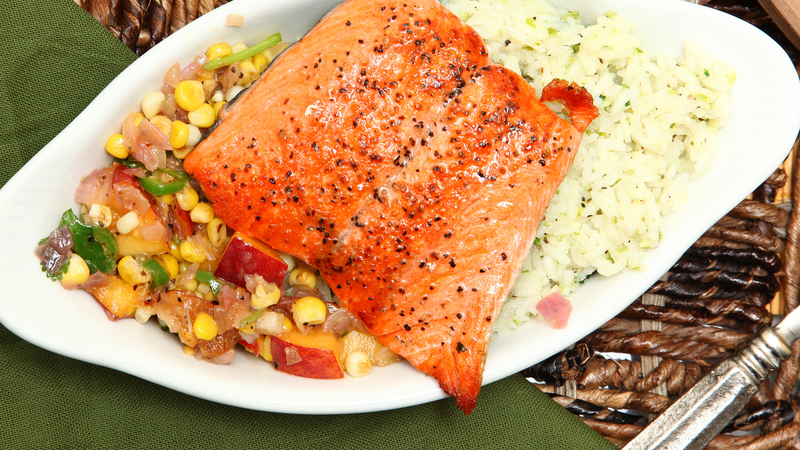 True Lemon Air Fryer Salmon