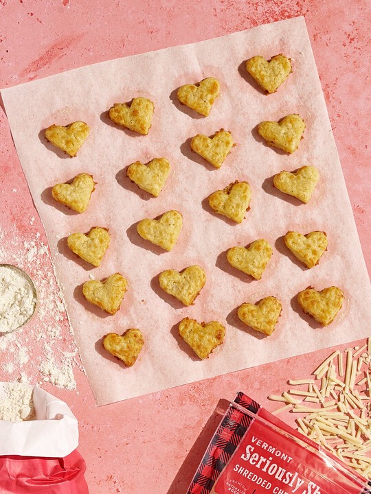 Image of Heart Cheddar Crackers