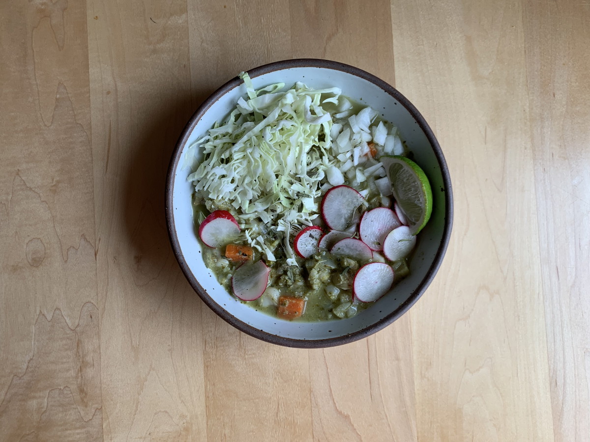 Vegetarian Pozole Verde