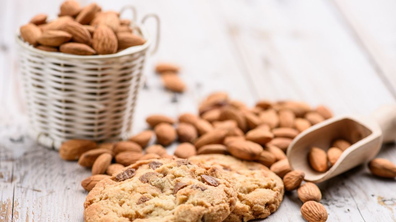 Image of Cookies with Almond Butter Soft and Chewy Vegan Sugar-Free
