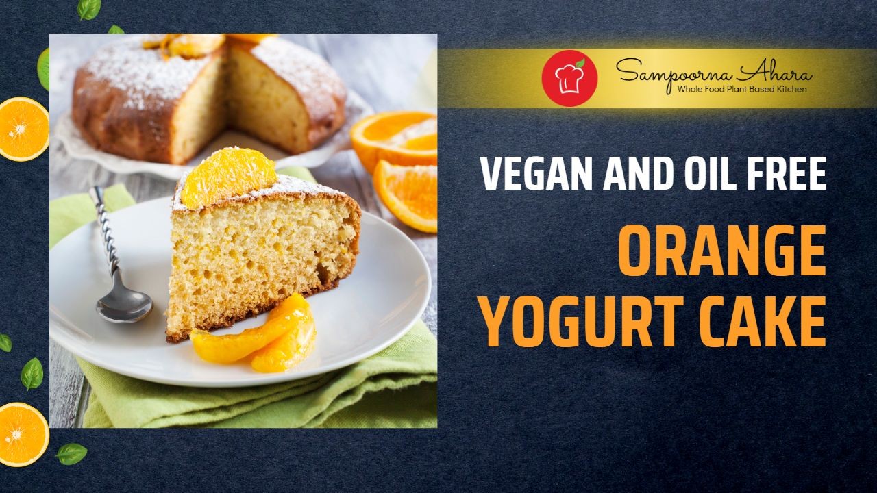 Image of Orange Yogurt Cake - Vegan and Oil Free