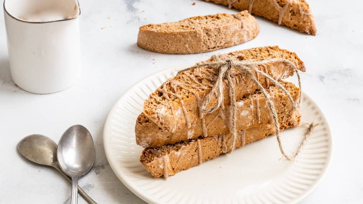 Image of Spiced Chai Biscotti