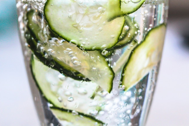 Image of Cucumber and Elderflower Gin and Tonic Recipe