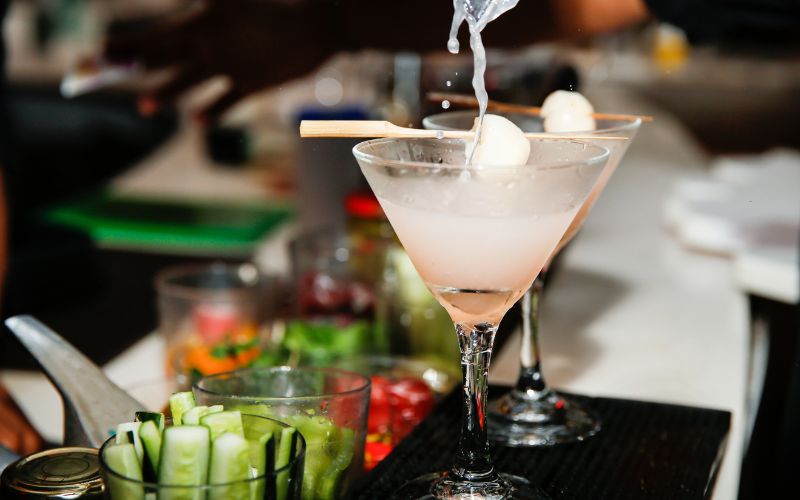 Lychee Lemon Martini