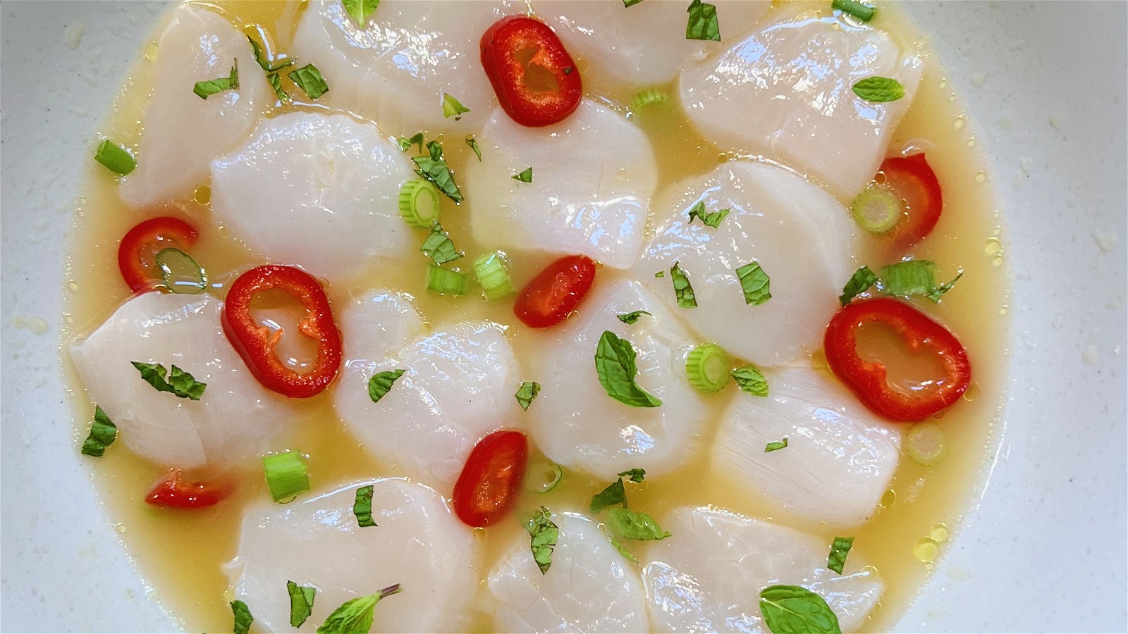 Image of Scallop Crudo with Citrus and Chile