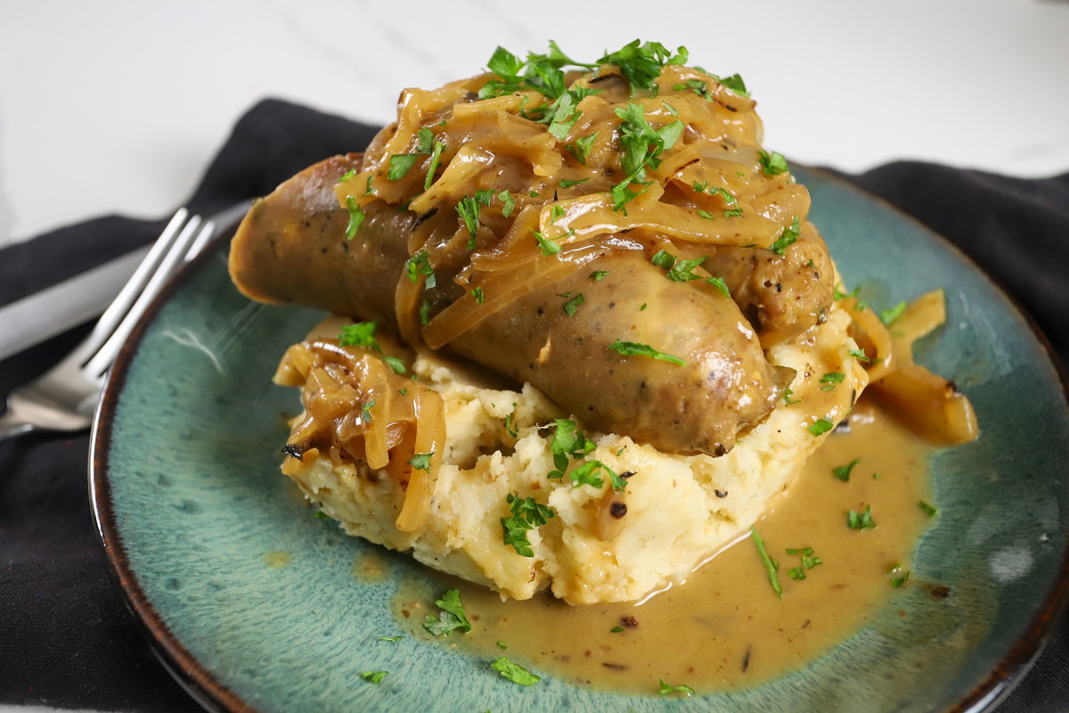 Brats and Mash
