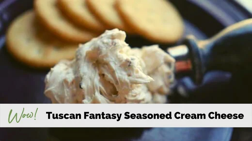 Image of Tuscan Fantasy Seasoned Cream Cheese