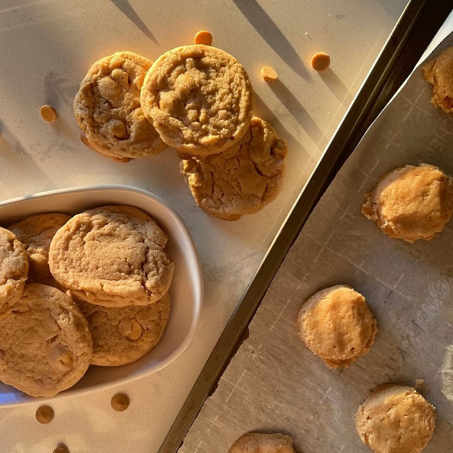 Image of Peanut Butter Butterscotch Chip Cookies