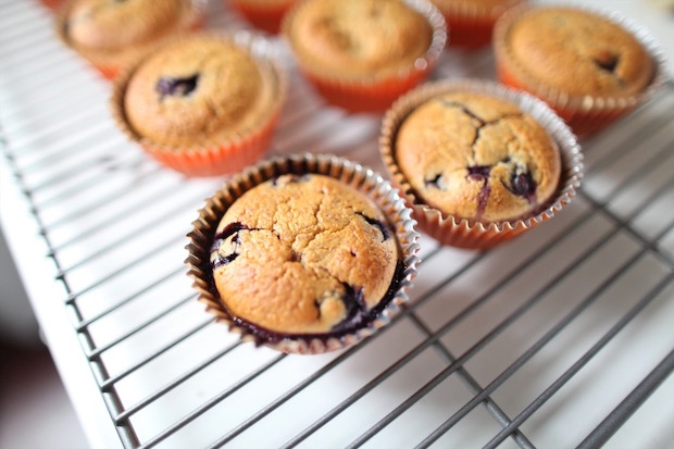 Blueberry Crush Muffins