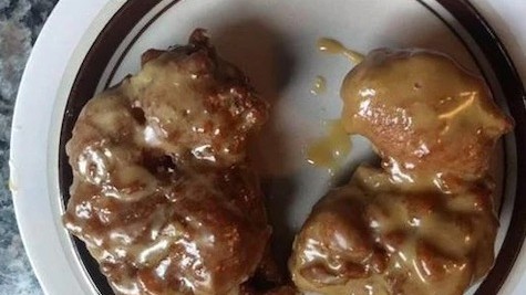 Image of Maple Cream Apple Fritters
