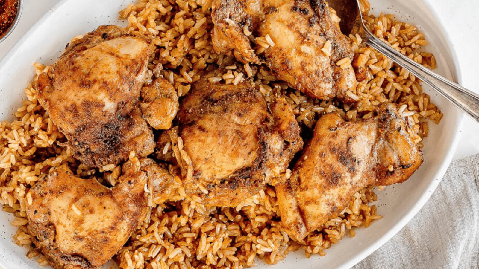 Image of One Pot Smoky Chicken & Rice