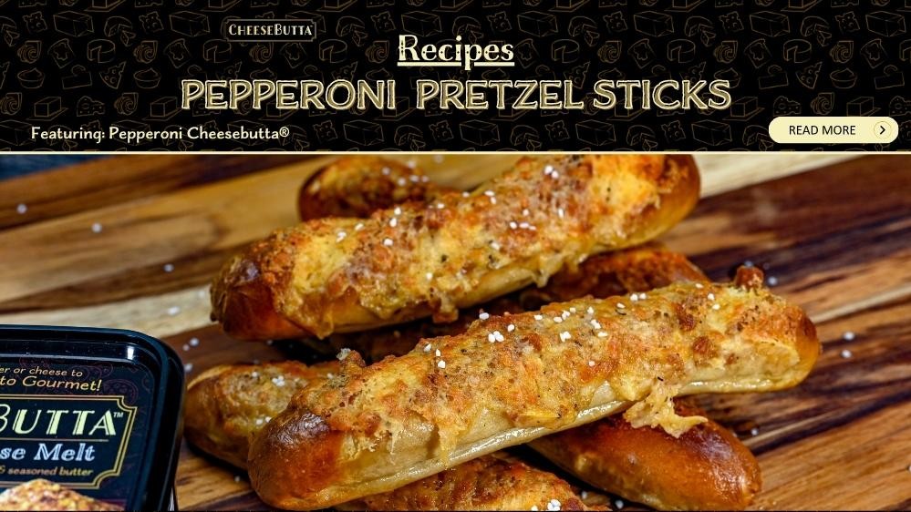 Image of Pepperoni Cheesebutta Pretzel Sticks