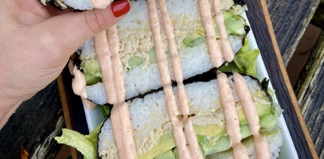 Image of Albacore Tuna Sushi Sandwich