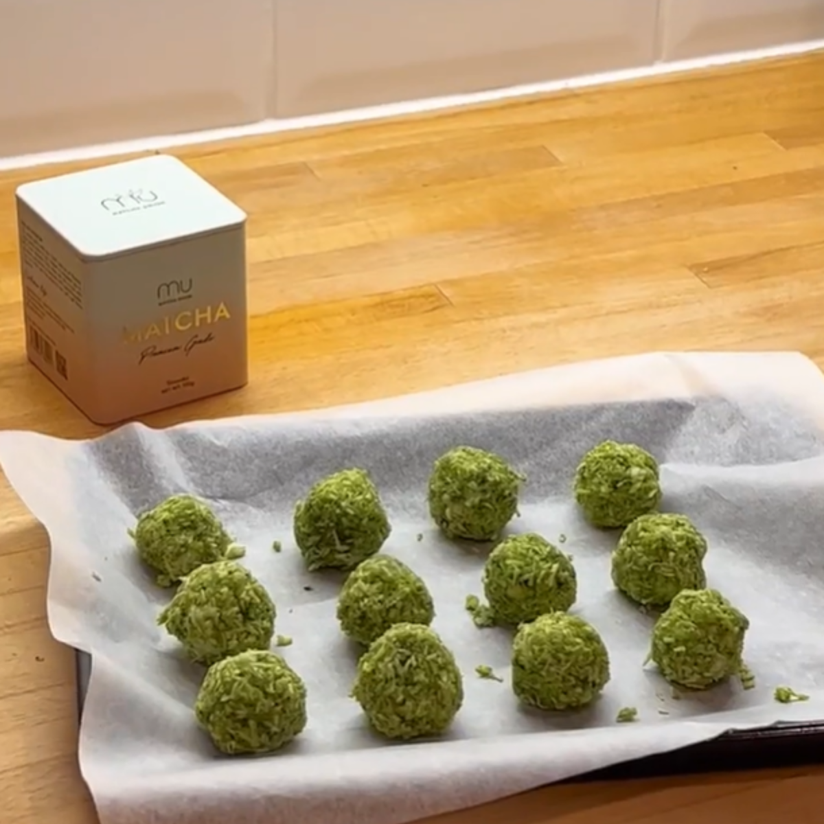 Matcha Protein Balls
