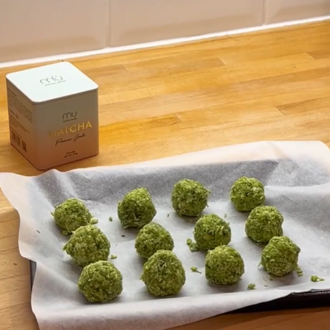 Image of Matcha Protein Balls