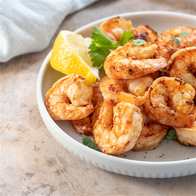 Image of Butter Fried Hot Honey Prawns