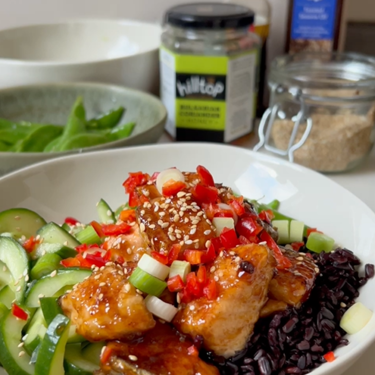 Honey Teriyaki Salmon