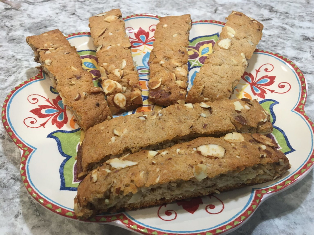 Vanilla Almond Biscotti