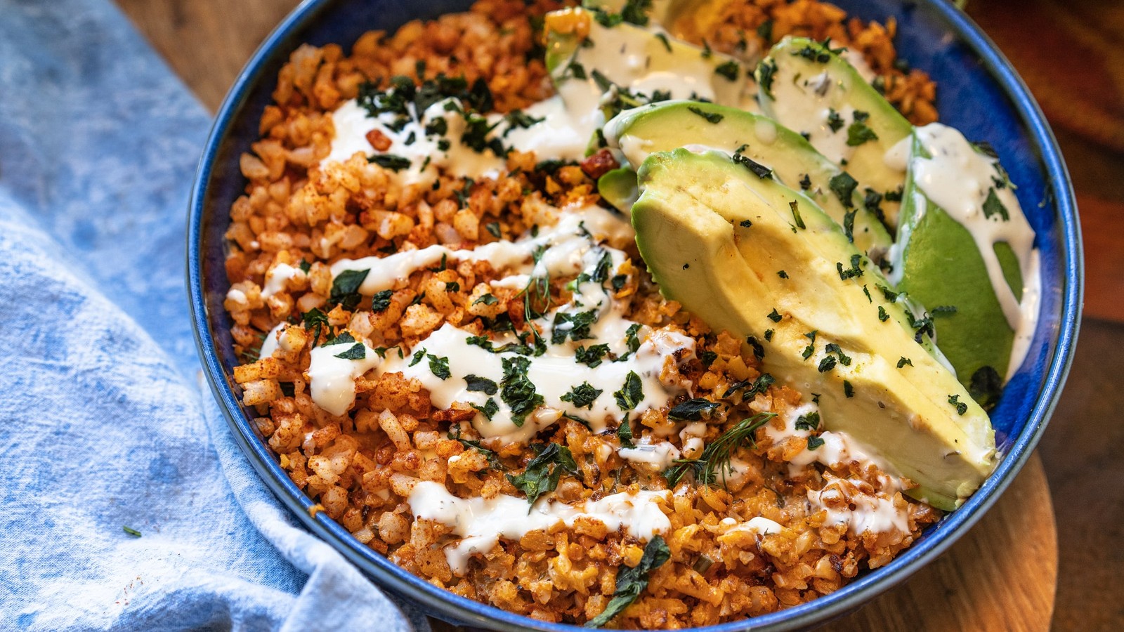 Image of Buffalo Cauliflower Rice