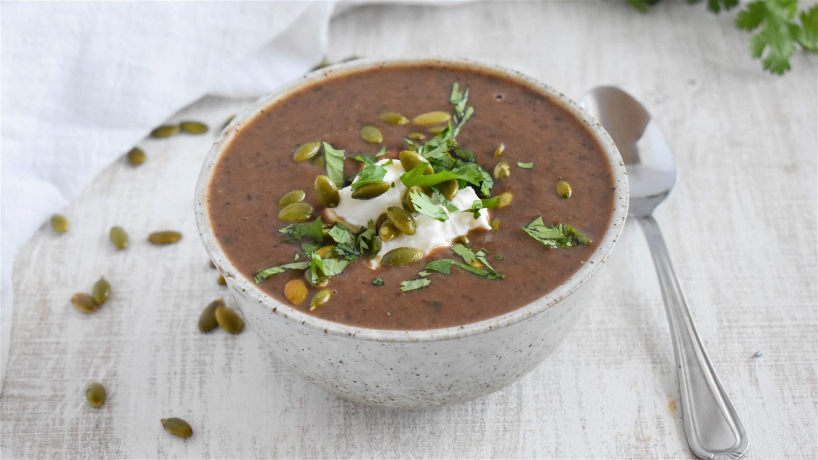 Image of Black Bean-Butternut Soup