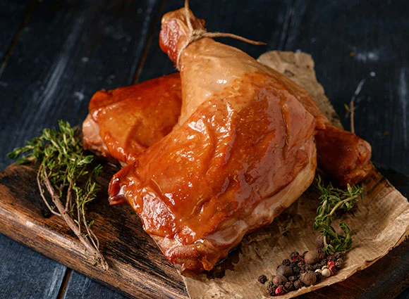 Hot Smoked Chicken Thighs