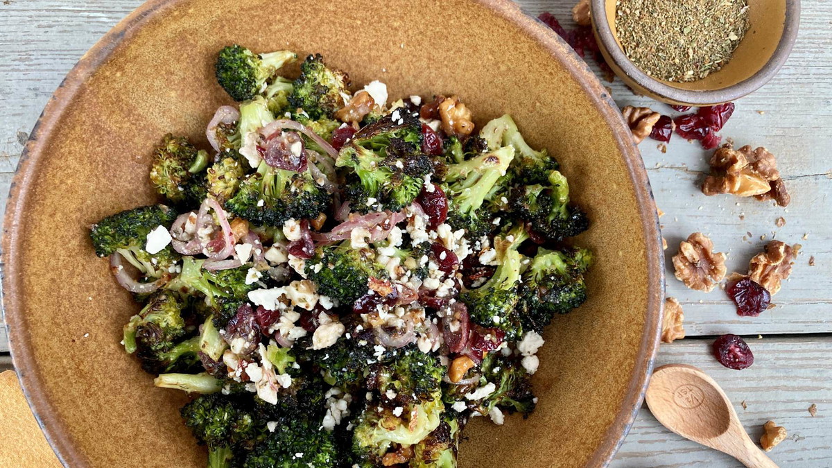 Roasted Broccoli Salad