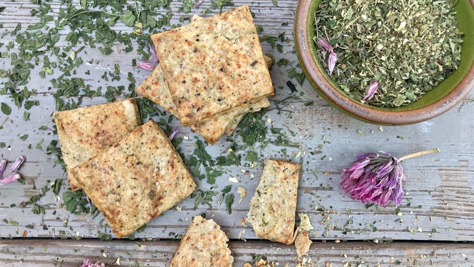 Image of Parmesan-Herb Crackers