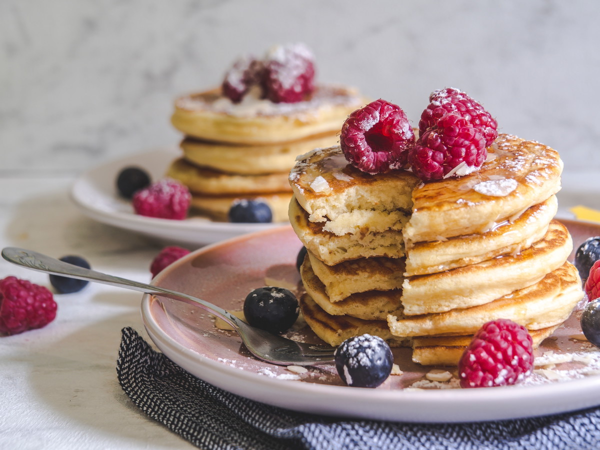 Cinnamon Roll Pancakes